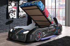 Дитяче ліжко машина MUSVENUS AUDI black 190х90 см